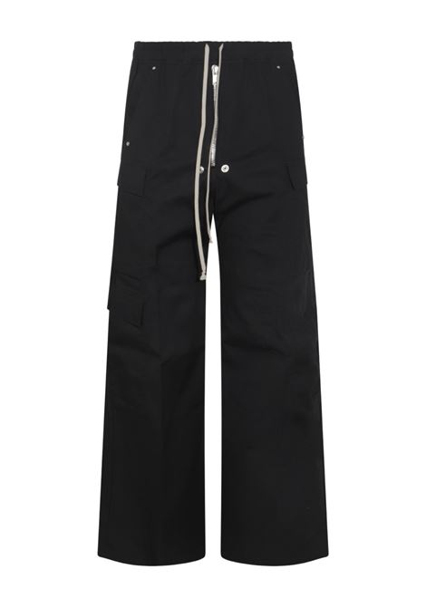 Black Belas cargo-pocket trousers Rick Owens - men RICK OWENS | RU02E1339TE09